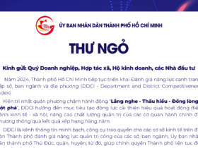 Thư ngỏ Ủy ban nhân dân Thành phố Hồ Chí Minh